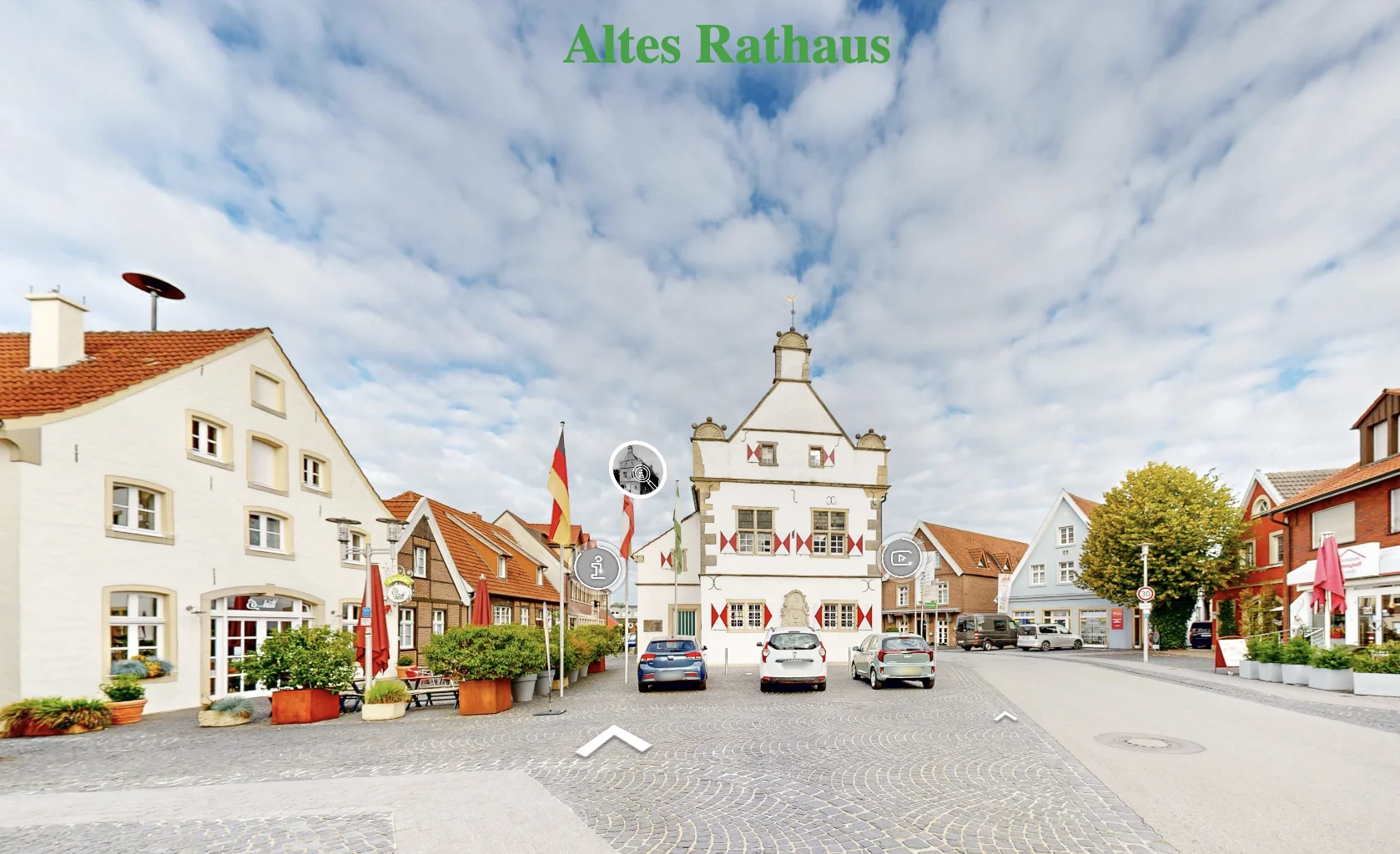 Historisches Altes Rathaus am Markt in Schöppingen